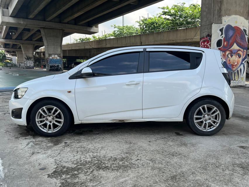 ขายรถ Chevrolet Sonic 1.4LT ปี 2013 สีขาว เกียร์ออโต้ 7