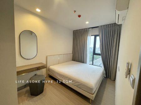 รูป ให้เช่า คอนโด  1 ห้องนอน แยกห้องครัว Life Asoke Hype : ไลฟ์ อโศก ไฮป์ 32 ตรม. พร้อมอยู่มาก ใกล้ MRT พระราม9 4