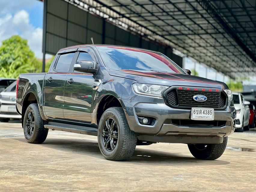 FORD RANGER 2.2 XLT ปี 2022 โฉม HI-RIDER DOUBLE CAB สีเทา เกียร์ธรรมดา ดีเซล