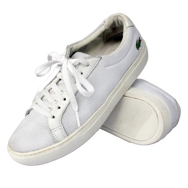 LACOSTE รองเท้าผ้าใบมือสอง สภาพงามๆ จัดส่งฟรี!!! เก็บปลายทาง 8
