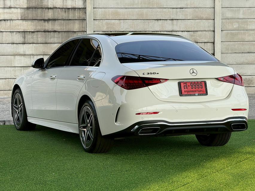 รหัสรถ PBG9999 Mercedes-Benz C350e AMG Dynamic (หลังคาพาโนรามิคซันรูฟ) ปี 2022 รูปที่ 3