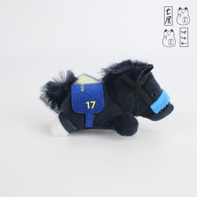 ม้าอ้วน ม้าแข่ง No.17 ดูเรตซา 🏇💨 Durezza・SK Japan・Thoroughbred Collection・ตุ๊กตากิ๊บหนีบ・Petit 8 cm 🐴🏆 รูปที่ 5