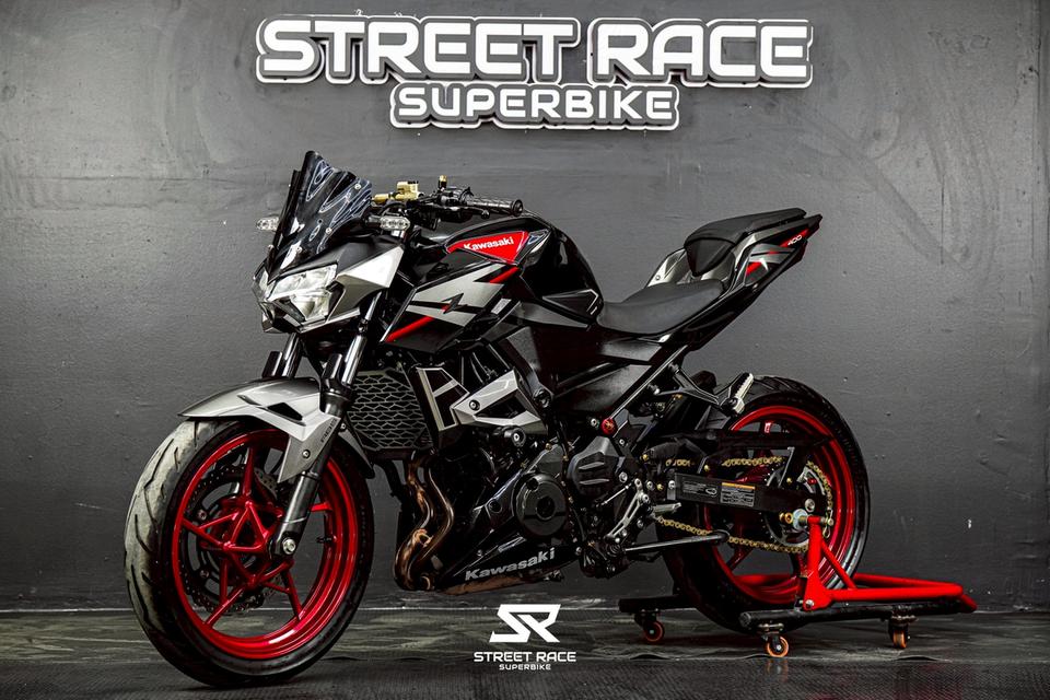 KAWASAKI Z400 2019 สีแดงดำ รูปย่อยที่ 4