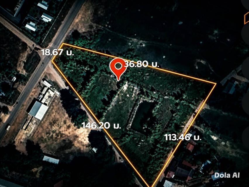 ขายที่ดินทำเลทอง เหมาะทำบ้านจัดสรร โฮมสเตย์ รีสอร์ท ตลาดนัด 9
