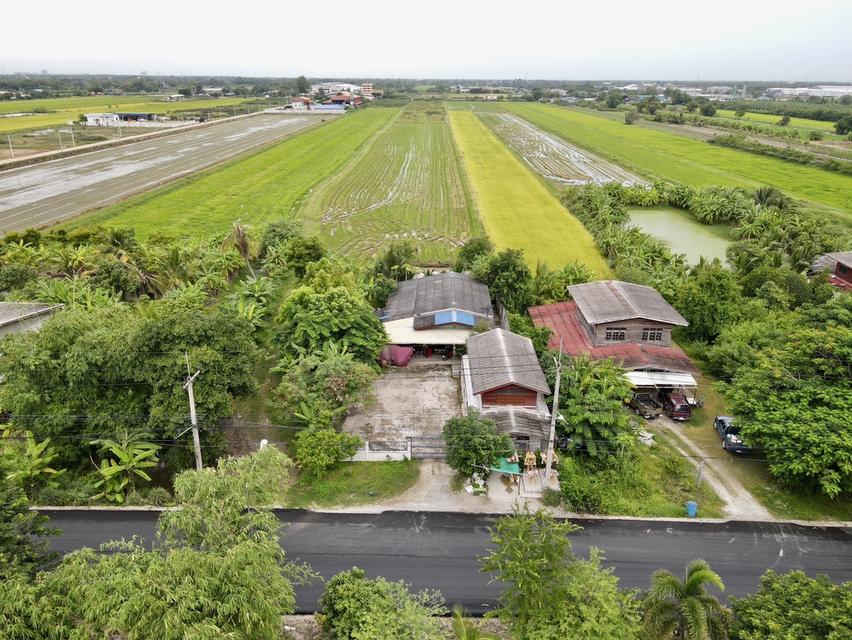 ที่ดินพร้อมบ้านทำเลดี ติดถนน ติดถนนเลียบคลอง 7 ฝั่งคลองหลวง ห่าง อบต.คลอง 7 เพียง 500 เมตร 8