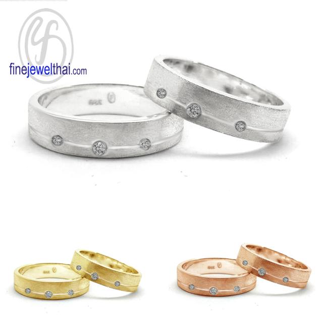 FineJewelThai | Ever Ring แหวนคู่ แหวนเพชรแท้ แหวนแต่งงาน RC30146