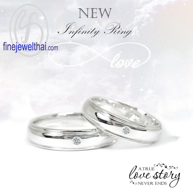 FineJewelThai | Ever Ring แหวนคู่ แหวนเพชรแท้ แหวนแต่งงาน RC3014