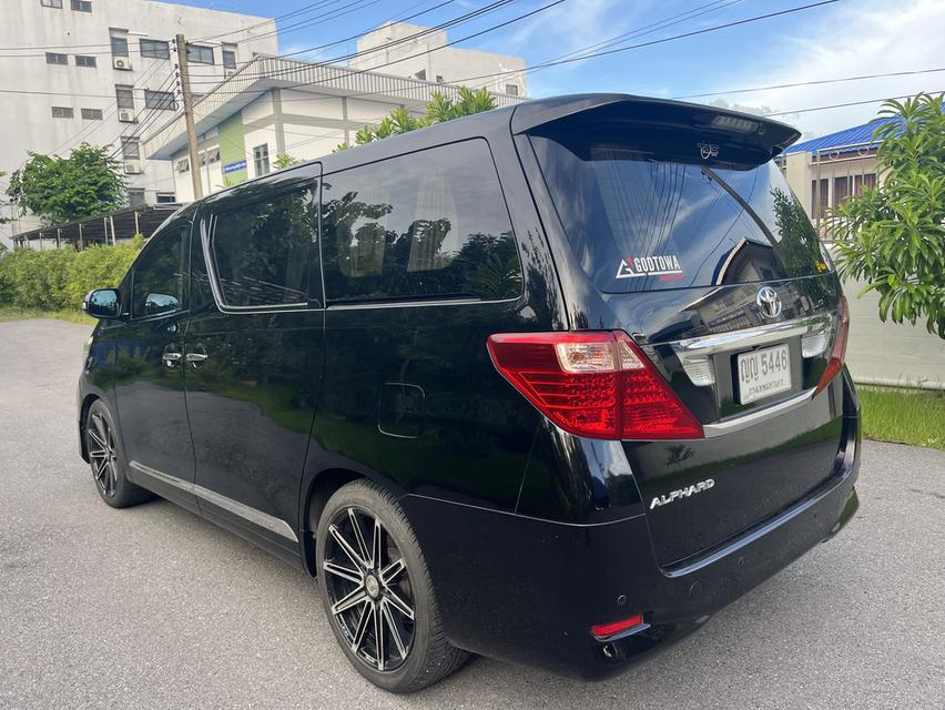 2011 Toyota Alphard 2.4 v ประตูไฟฟ้าทั้งสองข้างหลังคาสันรูฟกล้องมองหลัง ขาย549000 จอดมีนบุรี กทม เอกสารครบ สอบถาม 08 5 33 7 55 3 7