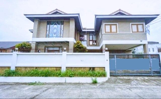 ขายคฤหาสน์เดี่ยว 2 ชั้น พุทธมณฑลสาย1 ตลิ่งชัน 147ตร.วา. 587ตร.ม. หลังใหญ่ พร้อมสวนส่วนตัว เฟอร์ฯ นานาชาติ 4นอน 5น้ำ MRT  1