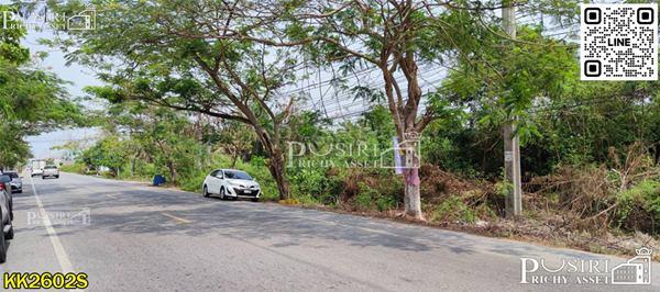 ขายที่สวยเด่น สร้างโรงงานได้ทุกประเภท หน้ากว้าง 202 เมตร ขนาด 28 ไร่ 162 วา ติดคลอง ถนนกว้างใช้รถเทเลอร์ได้สะดวก ใกล้นิคมสมุทรสาคร - KK2602S 3