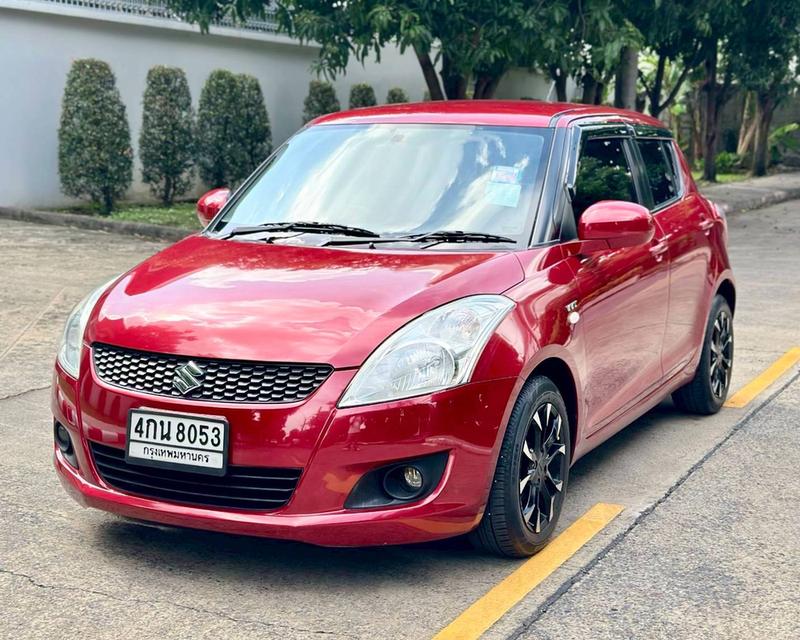 Suzuki Swift GL 1.25L CVT สีแดง ปี 2015 (แท้)
