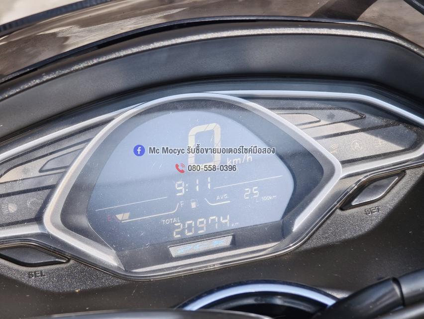 Pcx 150i 2020 วิ่ง20000โล กุญแจรีโมทบุคเซอวิสครบ รถบ้านแท้ไม่ใช่รถประมูล No1353 รูปที่ 6