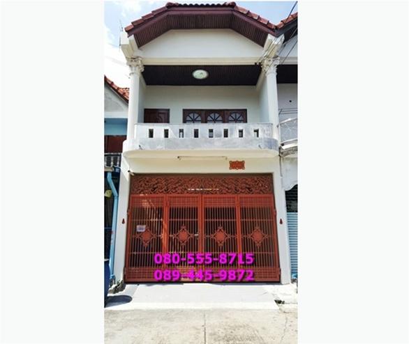 บ้านทาวน์เฮ้าส์ สุขสันต์6 บางแค ใกล้รถไฟฟ้า MRT หลักสอง เดอะมอลล์บางแค 1