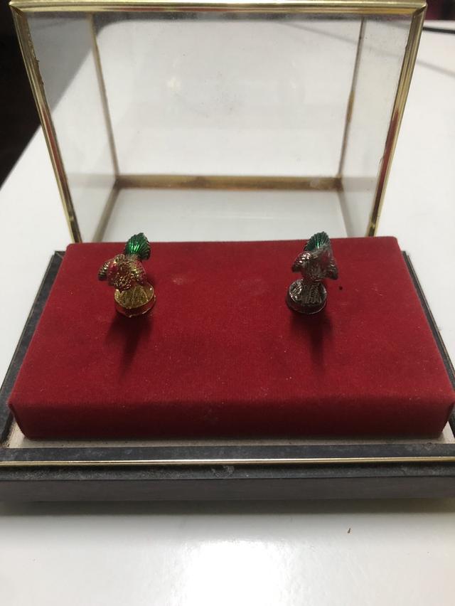 ไอ้ไข่ เด็กวัดเจดีย์ แหวนลายยันต์ เจริญทรัพย์ 61 มหาสังข์ องค์ลอย เหรียญแสตมป์ ยอดทรัพย์ 64