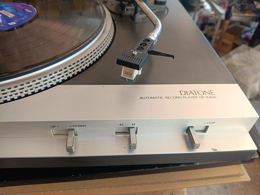 เครื่องเล่นแผ่นเสียง Diatone/Mitsubishi มือ2สภาพสวย จากญี่ปุ่น สมบูรณ์พร้อมใช้งาน ขาย 4500บาท จัดส่ง 200บาท สนใจติดต่อ 0894920262 รูปย่อยที่ 3