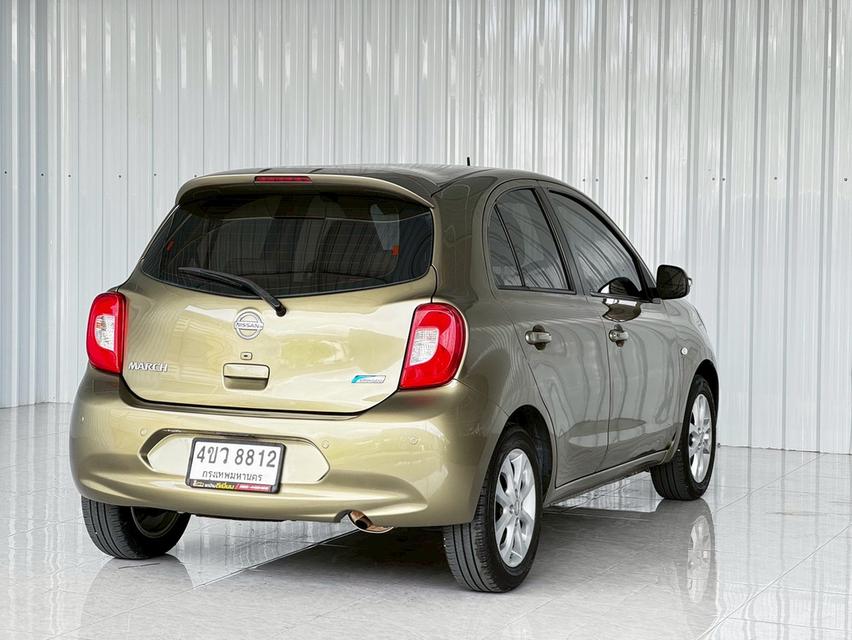 Nissan March 1.2VL เบนซิน เกียร์ออโต้  ปี2013จด2015 6