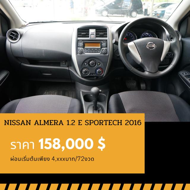🚩NISSAN ALMERA 1.2 E SPORTECH 2016 4