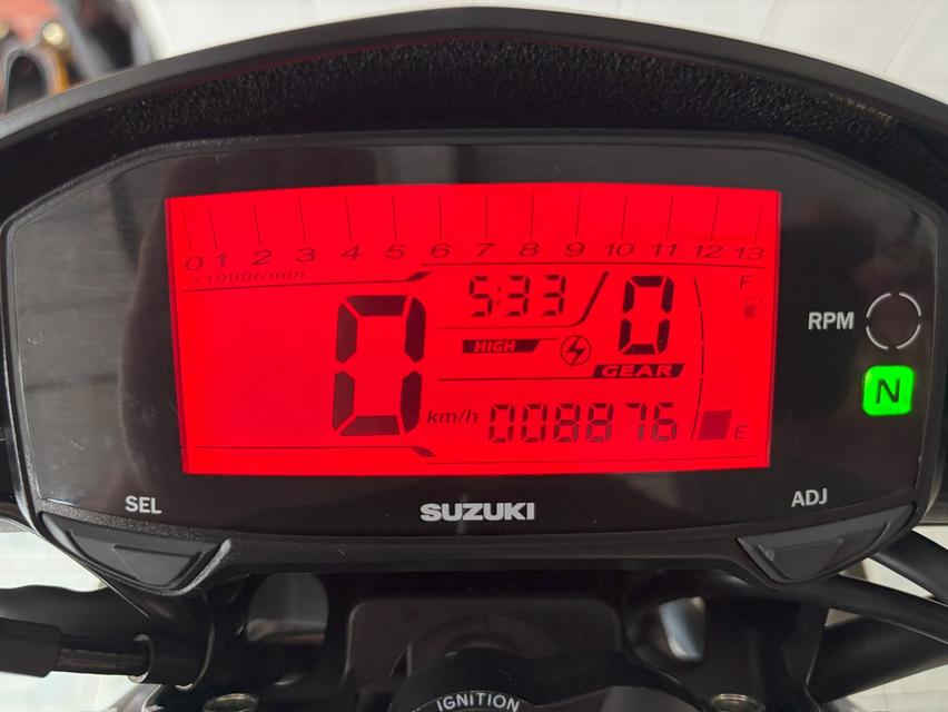Raider150 สภาพซื้อจอด รถมือเดียว เอกสารครบ ไม่เคยล้ม เครื่องดี ศูนย์ดี ชุดสีสวย จัดส่งได้ มีเก็บปลายทาง วิ่ง8000 ปี67
