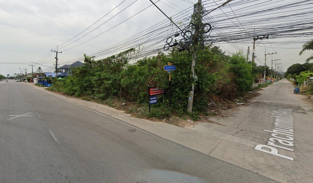 ขายที่ดินพร้อมบ้าน บ้านฉาง ระยอง ทำเลดี ติดถนนประชุมมิตร 3
