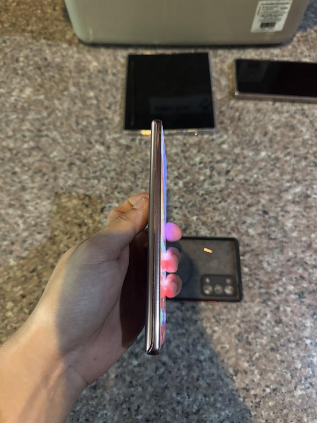 ขายๆๆๆถูกSamsungNote20 5G สีRose Gold 256กิ๊กสูนTrueสภาพสวยการใช้งานดีเยี่ยมทุกๆฟังชั่นเครื่องรีสโตได้ตลอดไม่มีติดแอคเค้าใดๆคับ ( จอขาวจั๊วไม่มีจุดไม่ รูปที่ 6