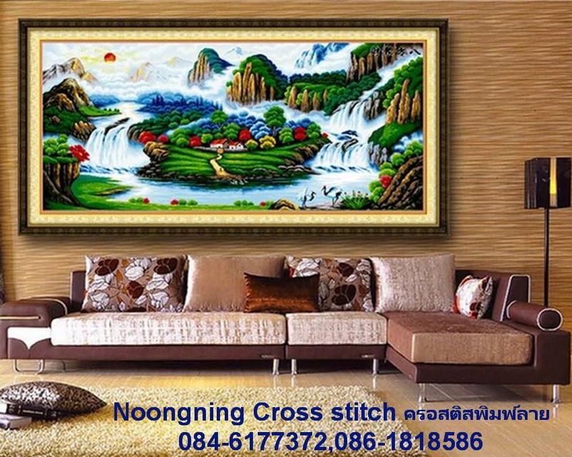 ร้าน Noongning Cross stitch ครอสติสพิมพ์ลาย จำหน่ายอุปกรณ์ครอสติส ภาพติดเพชร1644 14