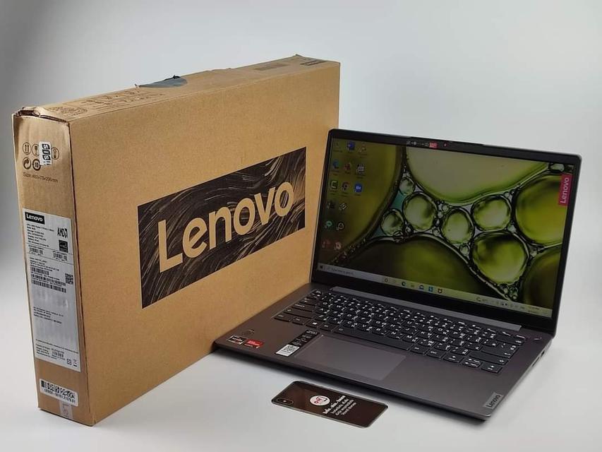 ขาย/แลก Lenovo Ideapad3 14ALC6 Ryzen 7 5700U Ram8 SSD512 ศูนย์ไทย ประกันศูนย์ สภาพสวย แท้ ครบกล่อง เพียง 14,900 บาท  1