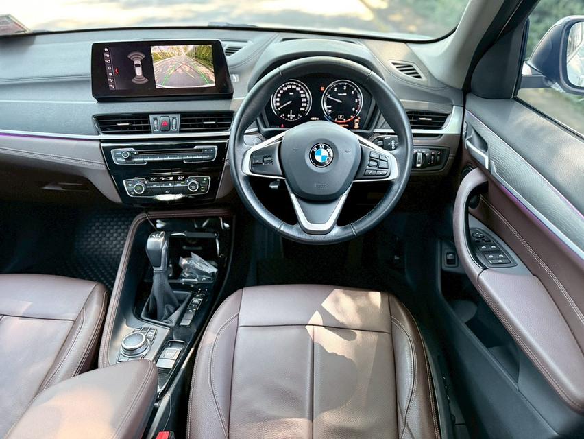 BMW X1 LCI sDrive20d X-Drive โฉม F48 ปี 2021 รถสีเดิมทั้งคันไม่เคยมีอุบัติเหตุใดๆ ประกันชั้น1เหลือ ยางใหม่ 4 เส้น 10