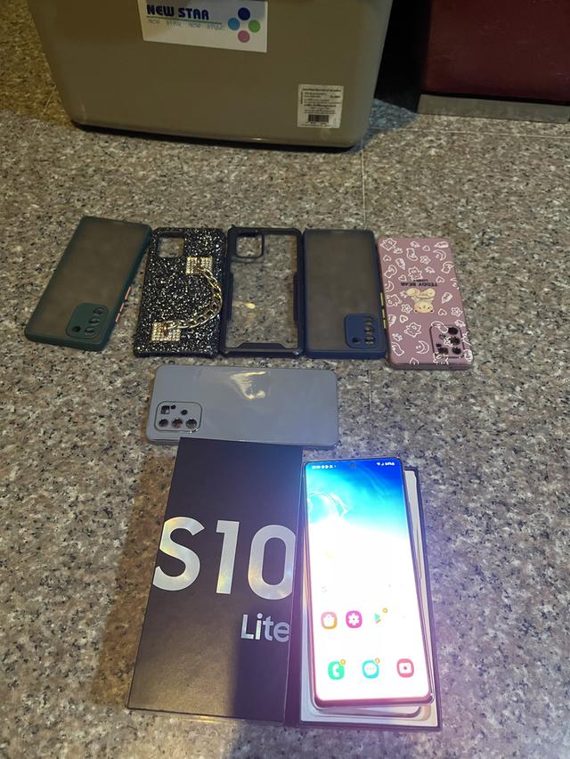 ขายSamsungS10LiteสีWhite128กิ๊กมีกล่องแถมเคสจุกๆใช้งานดีทุกๆฟังชั่นถูกๆ 8