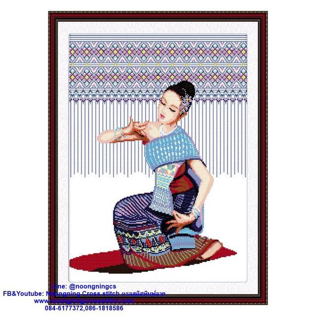 ร้าน Noongning Cross stitch ครอสติสพิมพ์ลาย จำหน่ายอุปกรณ์ครอสติส ภาพติดเพชร286 2