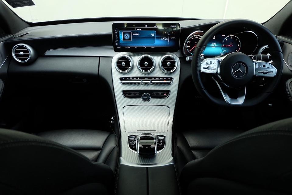 Mercedes Benz C220d AMG ปี 2019 วิ่งน้อย 50,000 km วารันตีศูนย์Benzถึง12/2026 เจ้าของคนเดียว รูปที่ 8