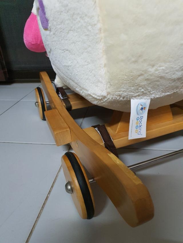 Rocking Kids ม้าโยก รถขาไถ และรถหัดเดิน ตุ๊กตาม้าโยก 3in1 รุ่น Eric Family 6