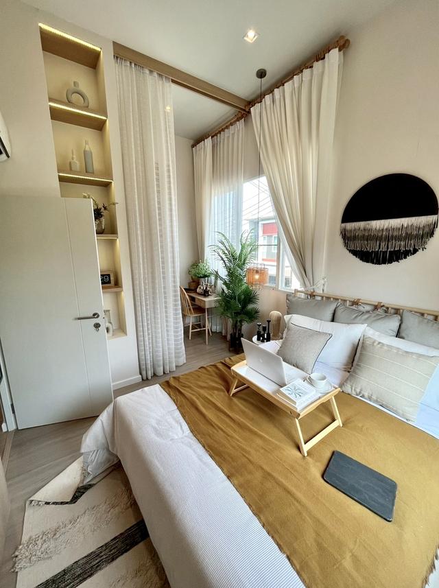 บ้านทาวน์โฮม 2 ชั้น ตกแต่งบิ้วอินสไตล์มูจิ ฟรีค่าส่วนกลางปี 2569✅ 10