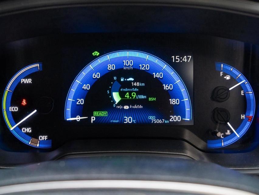 TOYOTA COROLLA CROSS 1.8 HYBRID PREMIUM SAFETY 2021Corolla Cross ตัวท็อป Hybrid ประหยัด 20-23 กม/ลิตร ขับสบาย รูปที่ 10