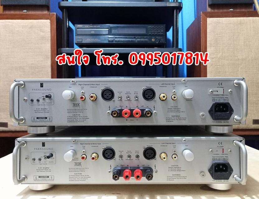 ขายเพาเวอร์แอมป์ไฮเอ็นด์ Parasound Halo A23 9