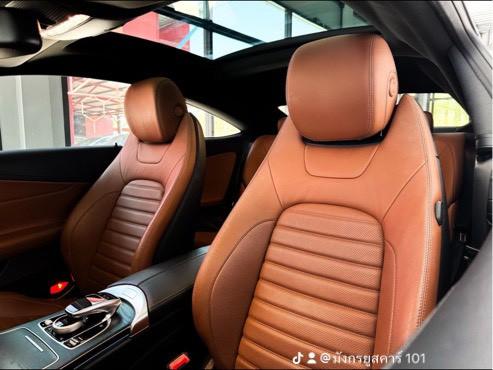 รหัสรถ MCA53 2016 BENZ C250 COUPE AMG DYNAMIC  ชุดแต่งเต็ม  BLACK SERIES 7