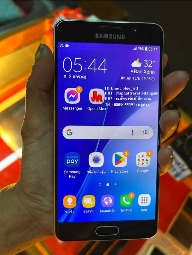 Samsung A5(6) จอ5.2นิ้ว 4G 2ซิม Rom16 Ram2 ใช้งานปกติ ได้ทุกซิม 7