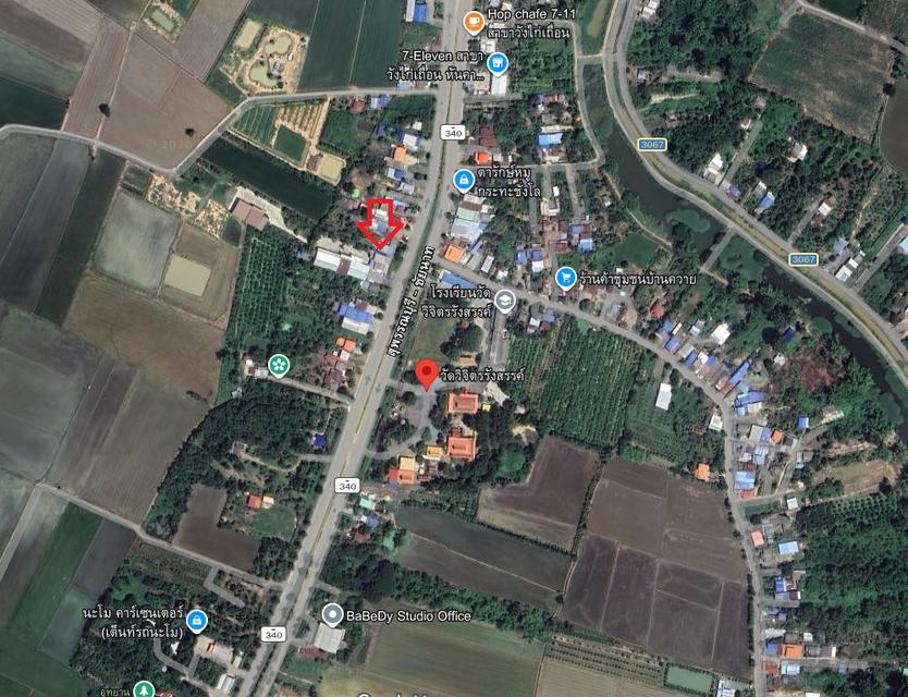 ขายบ้านเดี่ยวพร้อมที่ดิน 2 งาน 83 ตร.ว. ติดถนนสี่เลน สุพรรณ - ชัยนาท โทร. 085-7360569 4