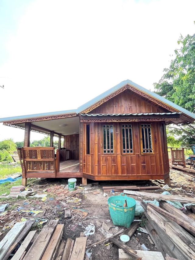 บ้านไม้น็อคดาวน์สำเร็จรูป