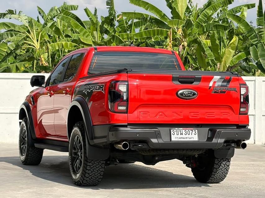 ปี 2022 FORD RANGER, 3.0 RAPTOR ECOBOOST4WD โฉม DOUBLE CAB สีส้ม สวยจัดๆ รูปที่ 6