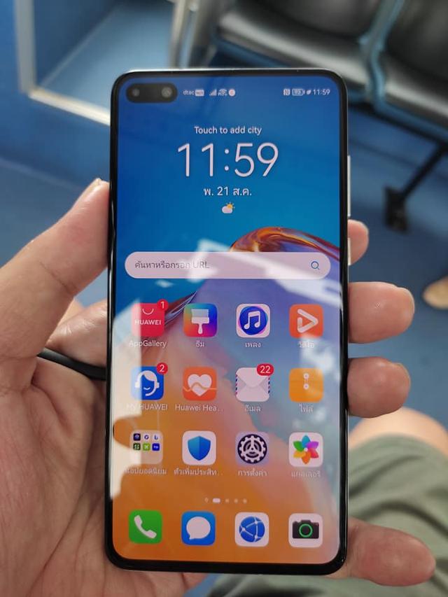 Huawei P40 สภาพสวย สีเงินเทา