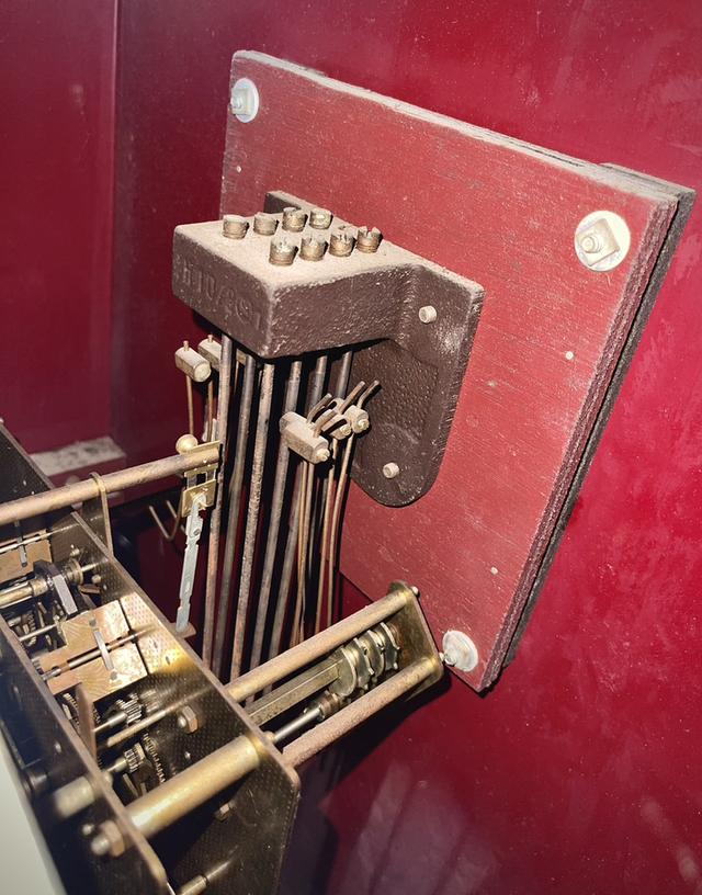 นาฬิกาตั้งพื้น ประดับมุก นาฬิกาตั้งพื้นโบราณ 8