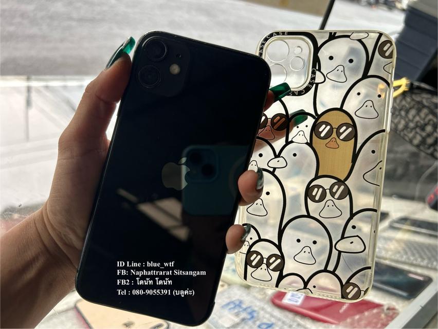 IPhone11 128GB TH แบตดี สภาพสวยตามรูป รีเซ็ตได้ ใช้งานปกติ รูปที่ 8