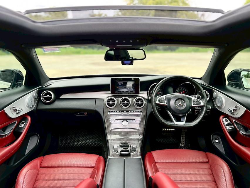 MERCEDES BENZ C250 COUPE AMG 2018 จด 2019 เป็นรถสปอร์ตหรูที่เน้นบุคลิกที่สปอร์ตและโฉบเฉี่ยว รูปที่ 9