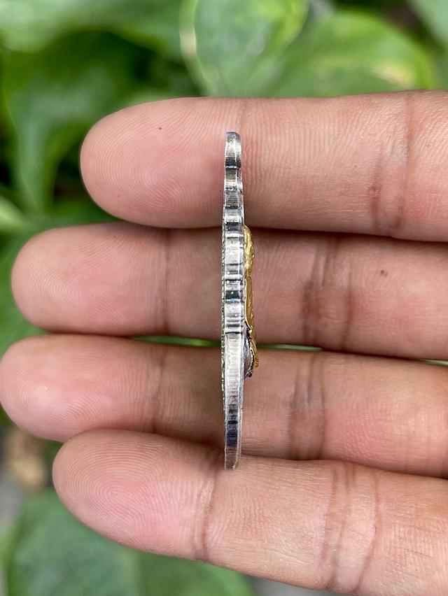 เหรียญเสมา หลวงพ่อพัฒน์ วัดห้วยด้วน รุ่นพัดยศ100ปี เนื้อเงิน ลงยา หน้ากากทองคำ ปี2564 รูปที่ 11