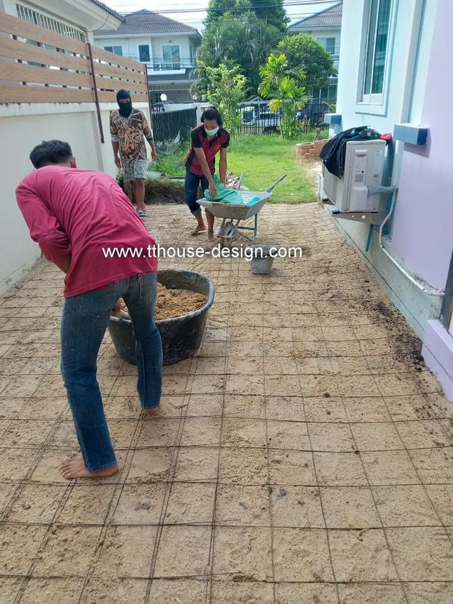 รับเหมา ต่อเติม โครงหลังคา กันสาด ห้องครัว ก่อฉาบ/เทพื้นปูกระเบื้อง 0950920028 รูปที่ 14