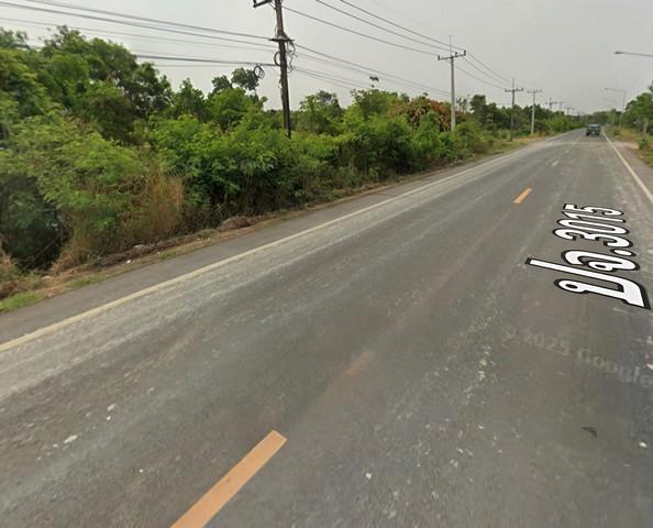 ขายที่ดินกบินทร์บุรีปราจีนบุรี ขายที่ดินปราจีนบุรี 6-3-21 ไร่ พื้นที่สีเขียว ติดถนน 3015