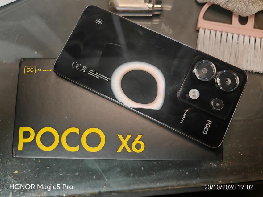 POCO X6 5G (12GB-256GB) สีดำ Snap 7s Gen 2 จอ AMOLED 1.5K 120Hz ชาร์จเร็ว 67W