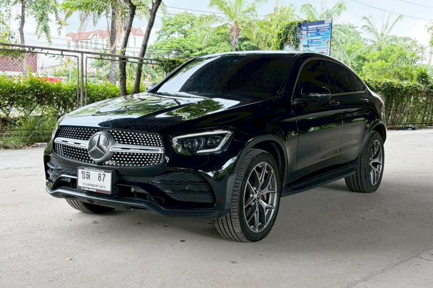 2021 Mercedes-Benz GLC300e Coupe AMG Dynamic Facelift ATรถสวย มือเดียว ป้ายแดง