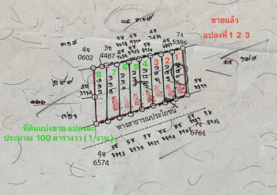 ที่ดินถมสูง ทำเลทอง แบ่งขายแปลงละ 1 งาน ( 10*40 ม.. หน้าโรงเรียนอนุบาลเทศบาลแม่ขรี  อ.ตะโหมด จ.พัทลุง 1