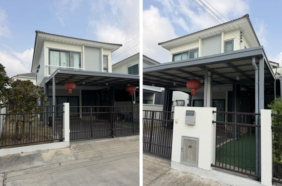 โครงการ ศุภาลัย ปาล์มสปริงส์ พระราม 2 บ้านแฝดใหม่ 44 ตารางวา 3 ห้องนอน 3 ห้องน้ำ ต่อเติมให้ครบ 2